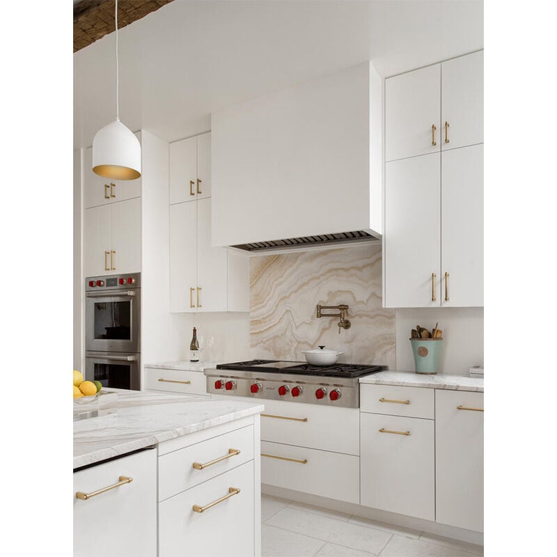 Wolf 48 in. Ducted Standard Style Range Hood with 2 LED Lights - Stainless Steel, , hires