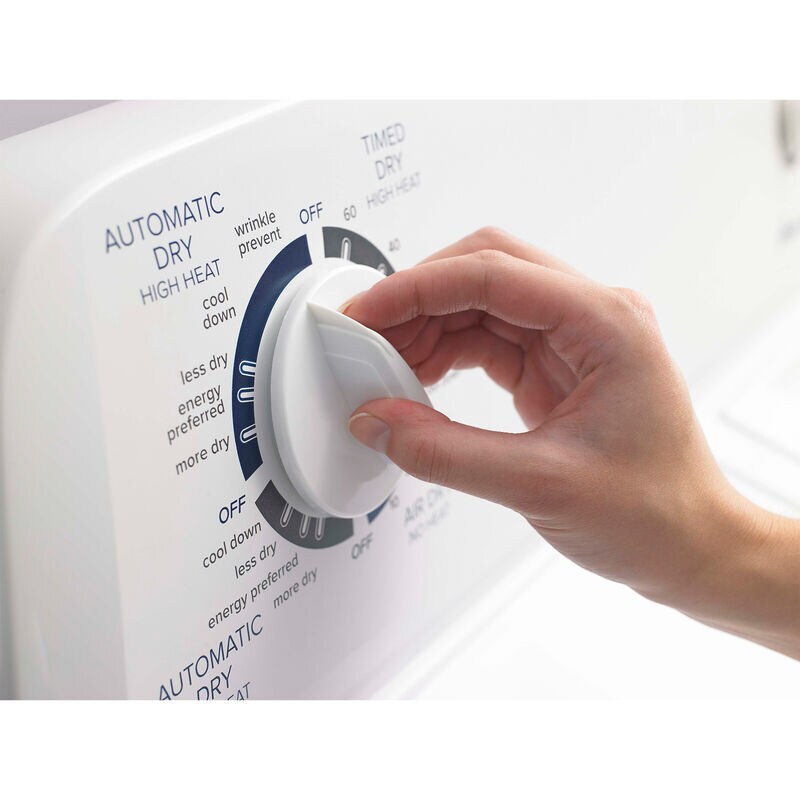 Amana 29 in. 6.5 cu. ft. Electric Dryer with Wrinkle Prevent Option - White, , hires