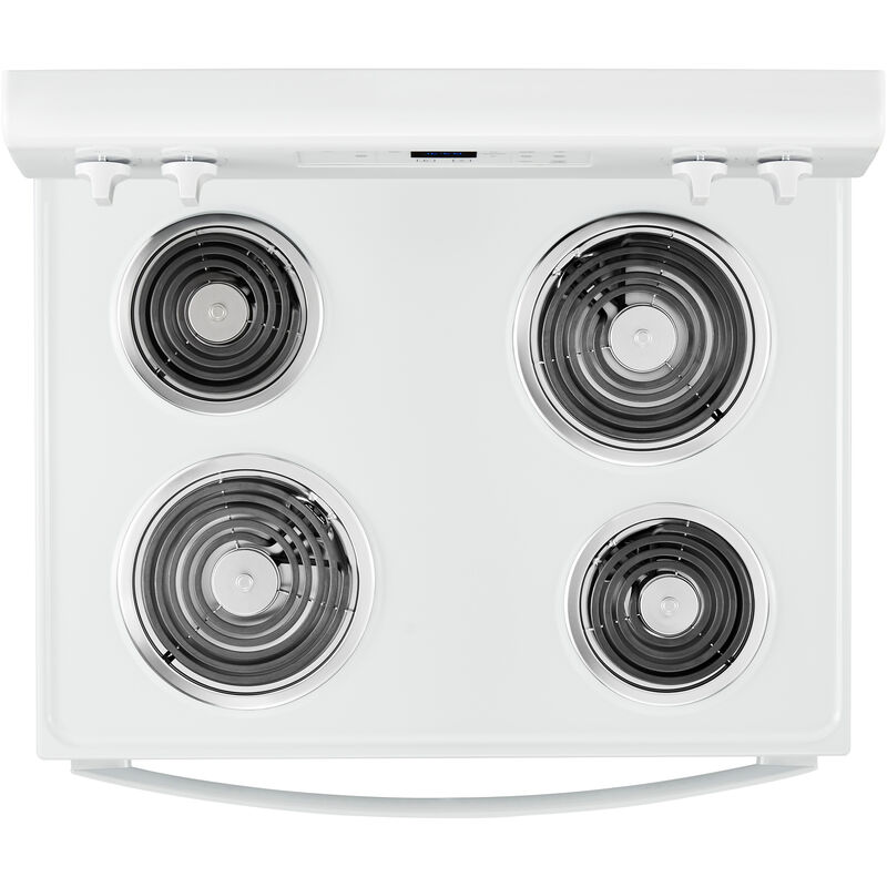 Whirlpool 30" Freestanding Electric Range with 4 Coil Burners, 4.8 Cu. Ft. Single Oven & Storage Drawer - White, , hires