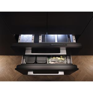 Miele MasterCool Series 36 in. 18.8 cu. ft. Built-In Smart Counter Depth 4-Door French Door Refrigerator with Internal Water Dispenser - Custom Panel Ready, , hires