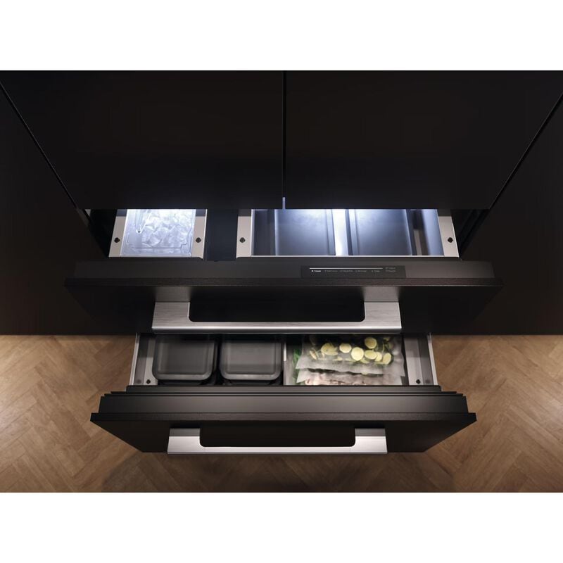 Miele MasterCool Series 36 in. 18.8 cu. ft. Built-In Smart Counter Depth 4-Door French Door Refrigerator with Internal Water Dispenser - Custom Panel Ready, , hires