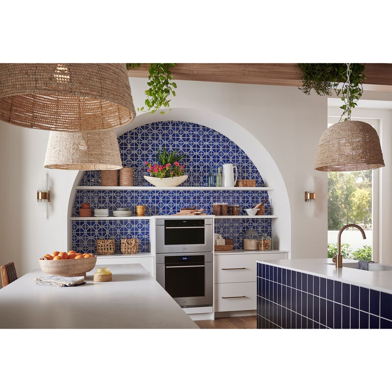 Wolf M Series 30 in. 2.4 cu. ft. Steam Electric Single Wall Oven with Dual Convection - Stainless Steel, , hires