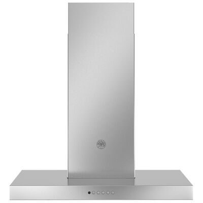 Bertazzoni 30 in. Chimney Style Range Hood with 3 Speed Settings, 600 CFM & 2 LED Lights - Stainless Steel | KT30XT