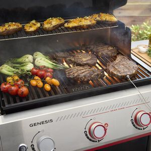 Weber Genesis EX-325W Smart 3-Burner Liquid Propane Gas Grill with Sear Burner - Black, , hires