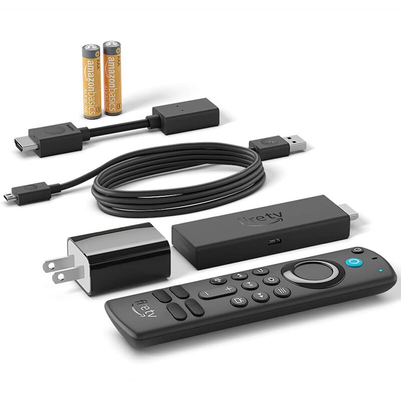 Fire TV Stick, HD, sharp picture quality, fast streaming, free &  live TV, Alexa Voice Remote with TV controls