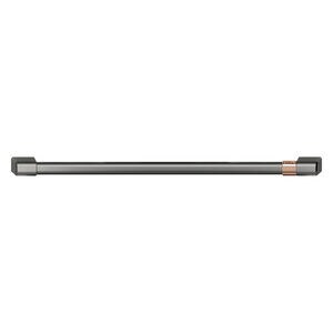 Cafe French Door Wall Oven Knob and Handle Set - Brushed Black, , hires