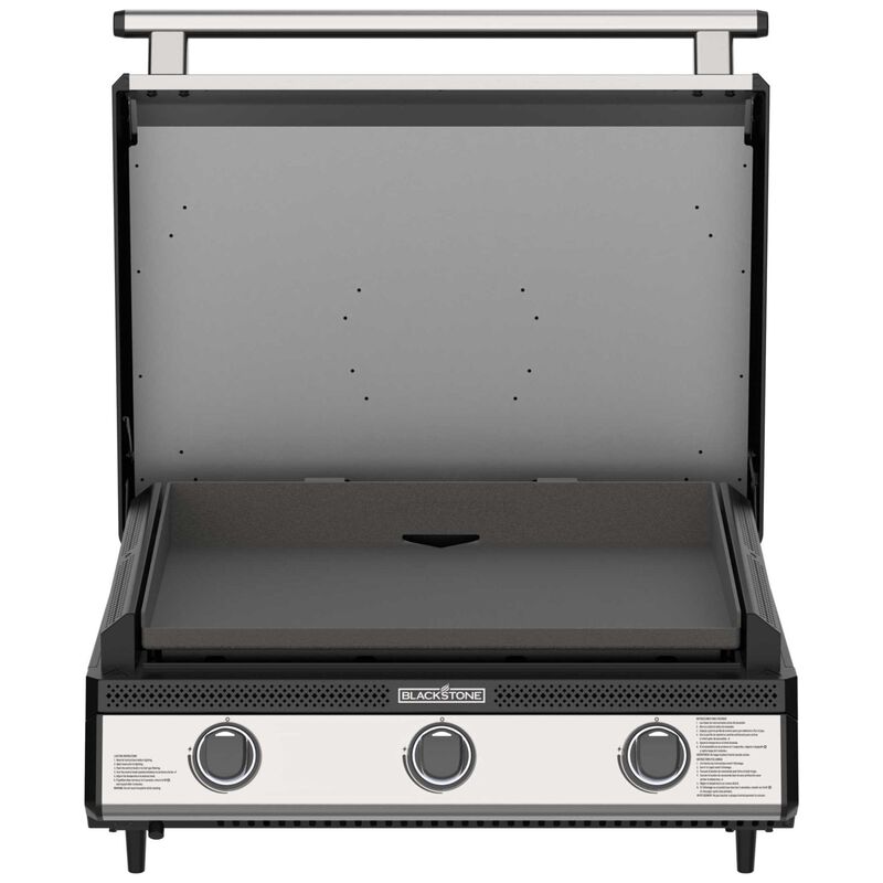 Blackstone 28 in. 3-Burner Built-In Liquid Propane Gas Flat Top Griddle with 590 sq. in. Cooking Surface - Stainless Steel, , hires