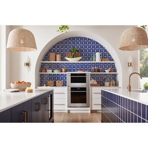 Wolf M Series 30 in. 2.4 cu. ft. Steam Electric Single Wall Oven with Dual Convection - Stainless Steel, , hires