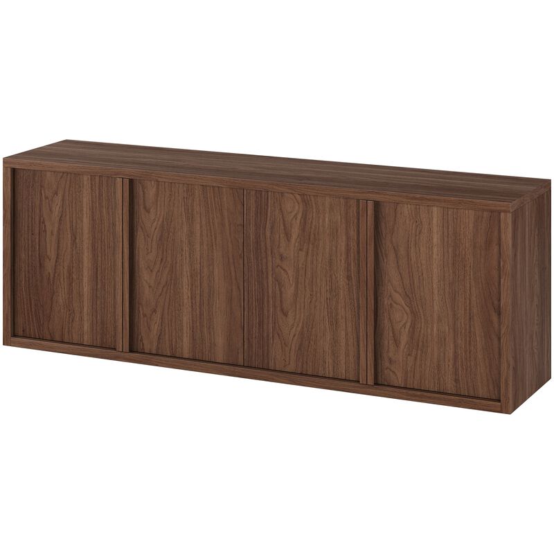 Preston & Cole Adaline 68" Wide TV Stand for TVs up to 75" - Satin Walnut, , hires