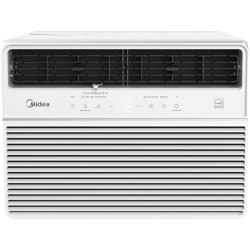 Midea 24,000 BTU 230V Energy Star Window Air Conditioner with Inverter, 3 Fan Speeds, Sleep Mode & Remote Control White, , hires