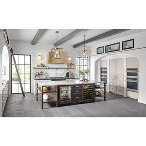 Monogram Statement Series 30 in. 1.3 cu. ft. Steam Electric Single Wall Oven with True European Convection - Stainless Steel, , hires