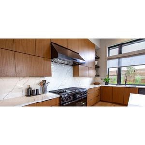 Dacor 48 in. Smart Ducted Canopy Pro Style Style Range Hood with 1200 CFM, 4 Fan Speeds & 1 LED Light - Graphite Stainless, , hires