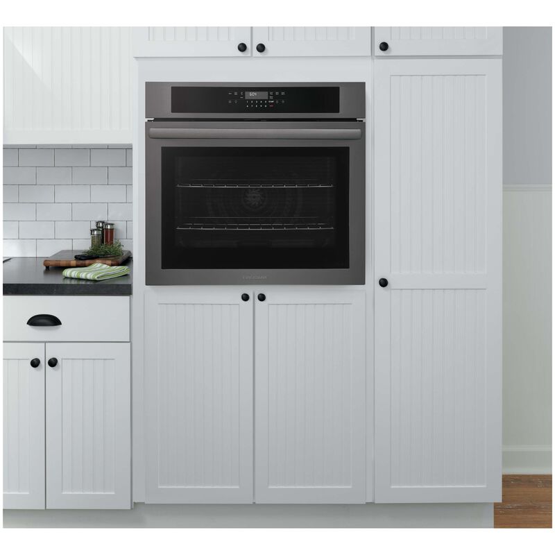 Frigidaire 30 in. 5.3 cu. ft. Electric Single Wall Oven with Standard Convection - Black Stainless Steel, , hires