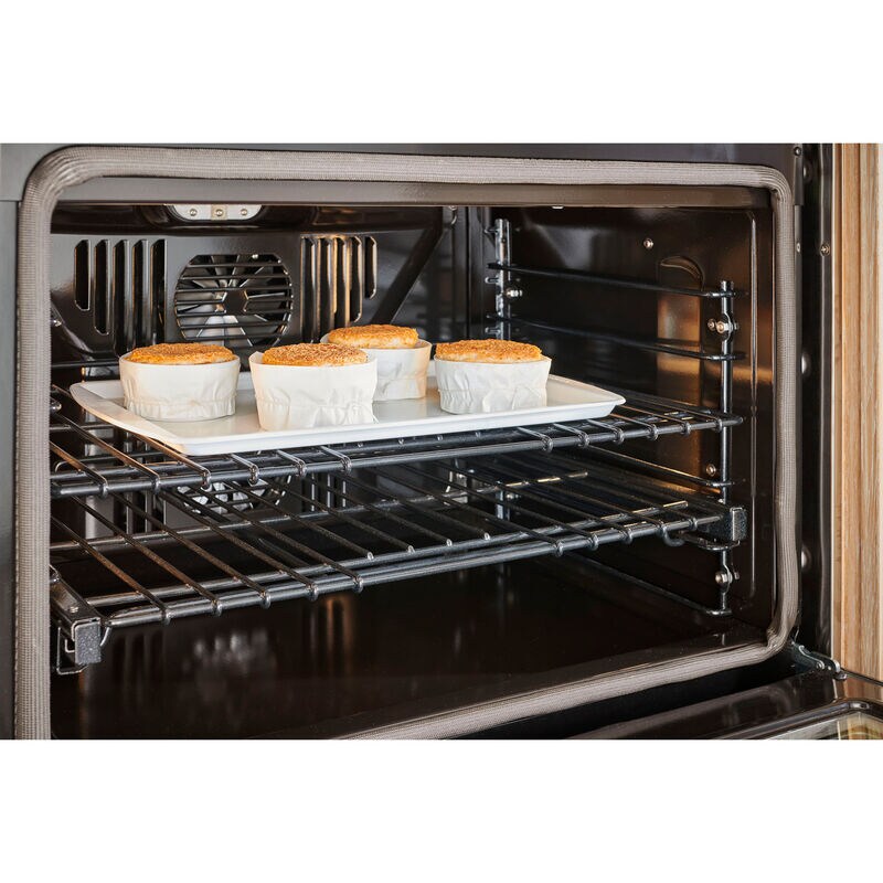 Monogram Statement Series 30 in. 5 cu. ft. Smart Electric Single Wall Oven with True European Convection - Stainless Steel, , hires