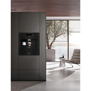 Miele CVA 7875 Built-In Coffee Machine with DirectWater Perfectly Combinable Design with CoffeeSelect + AutoDescale for Highest Demands - Obsidian Black, , hires