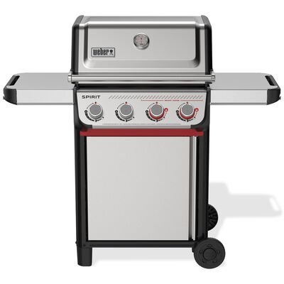 Weber Spirit S-425 4-Burners Liquid Propane Gas Grill with Snap Jet Ignition System & Sear Burner - Stainless Steel | 1500790