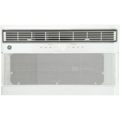 GE 12,000 BTU 115V Smart Window/Wall Air Conditioner with Inverter, 3 Fan Speeds & Remote Control - White | AJCQ12AXXWA