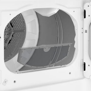 GE 27 in. 7.4 cu. ft. Electric Dryer with Sanitize Cycle & Sensor Dry - White, , hires