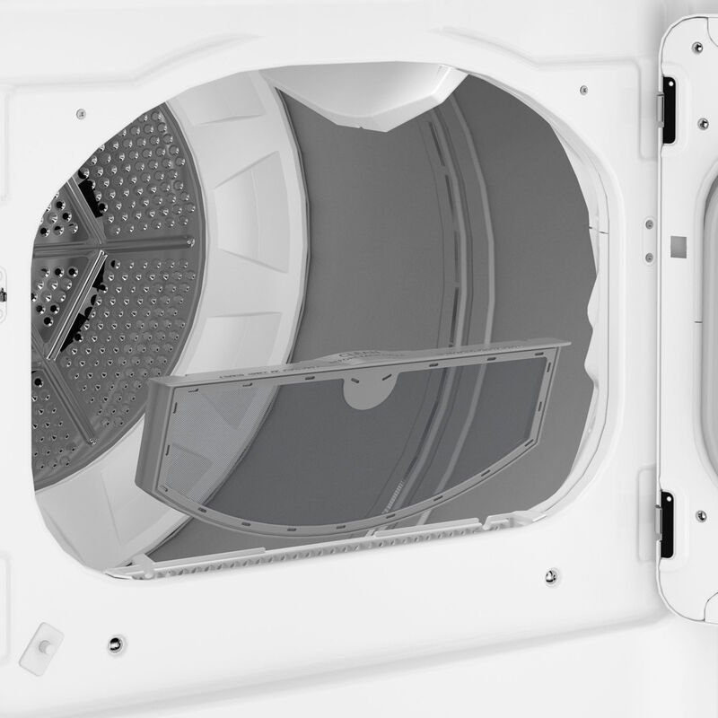 GE 27 in. 7.4 cu. ft. Electric Dryer with Sanitize Cycle & Sensor Dry - White, , hires