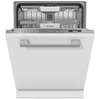 Miele 24 in. Top Control Smart Dishwasher with 42 dBa Sound Level & 3rd-Rack - Custom Panel Ready | G7193SCVI