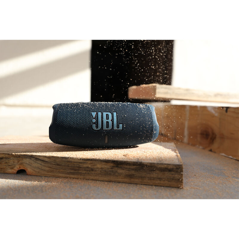 JBL Charge 5 Portable Bluetooth Waterproof Speaker - Blue, Blue, hires