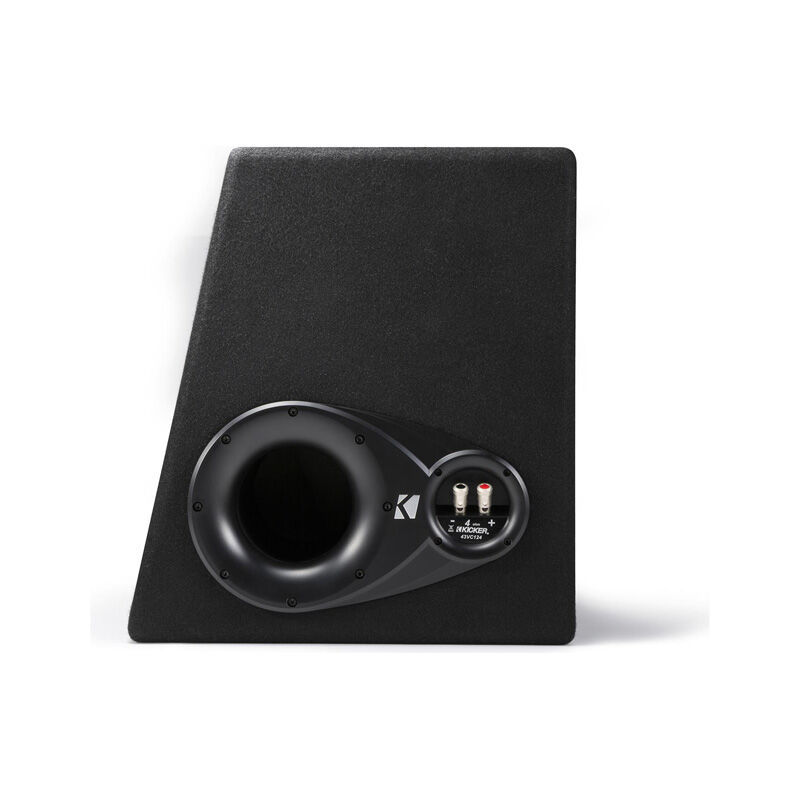 Kicker 12" 4 Ohm Ported Subwoofer Box, , hires