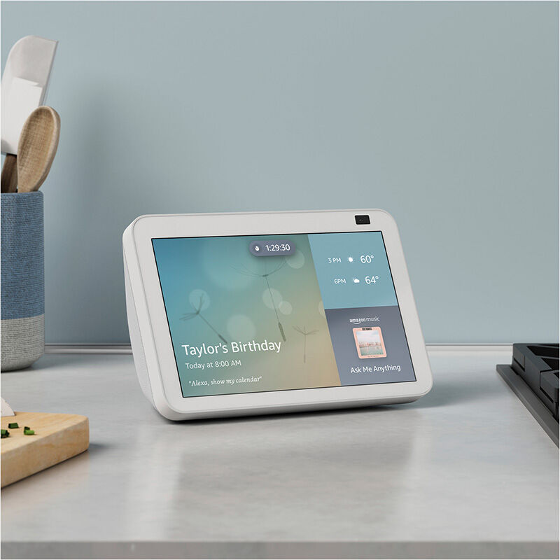  Echo Show 5 (2nd Gen) Smart Display with Alexa - Glacier