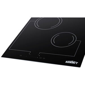 Summit 18 in. Electric Cooktop with 2 Radiant Burners - Black, , hires