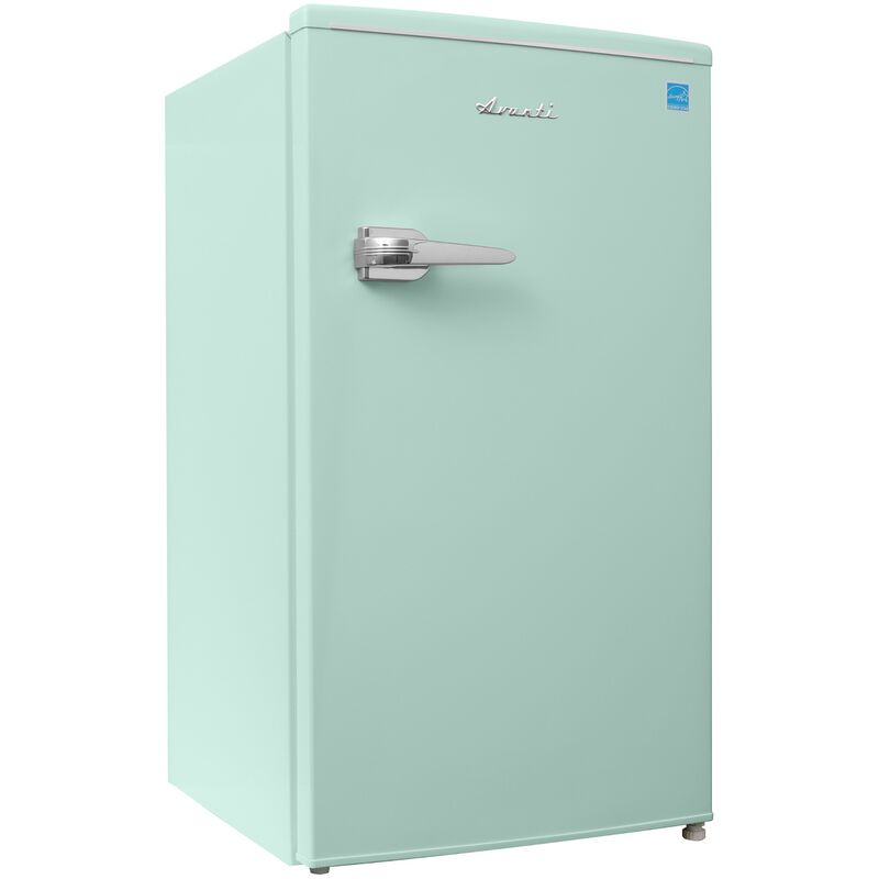 Avanti 18 in. 3.1 cu. ft. Mini Fridge with Freezer Compartment - Seafoam Green, Seafoam Green, hires