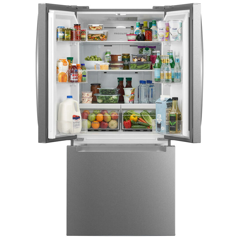 Frigidaire 30 in. 18.4 cu. ft. Garage-Ready French Door Refrigerator - Stainless Steel, , hires