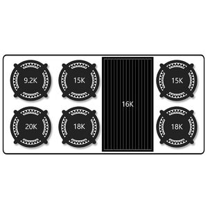 Wolf 48 in. 6-Burner LP Gas Rangetop with Grill & Power Burner - Stainless Steel, , hires