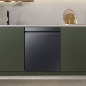 Samsung Bespoke 24 in. Smart Built-In Dishwasher with Top Control, 46 dBA Sound Level, 15 Place Settings, 7 Wash Cycles & Sanitize Cycle - Matte Black, , hires