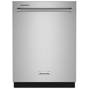 KitchenAid 24 in. Top Control Dishwasher with 41 dBa Sound Level & 3rd-Rack - PrintShield Stainless, Stainless Steel with PrintShield Finish, hires