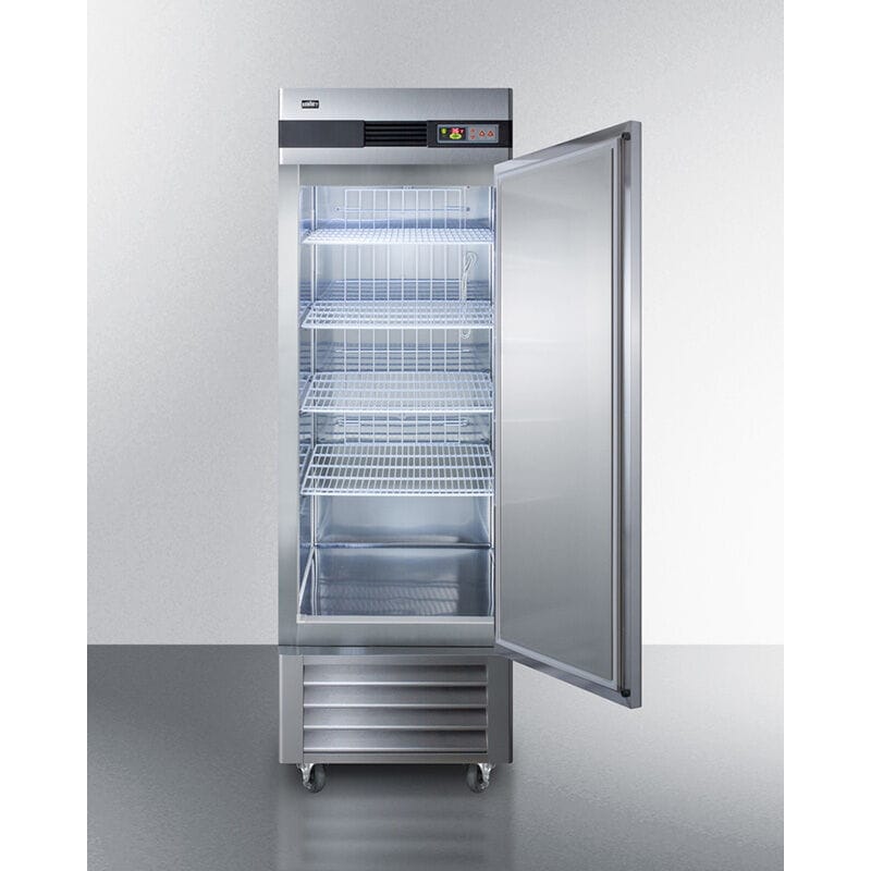Summit 28 in. 23.0 cu. ft. Freezerless Refrigerator - Stainless Steel, , hires