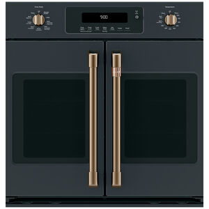 Cafe French Door Wall Oven Handle Kit - Brushed Bronze, , hires