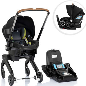 Evenflo Shyft DualRide with Carryall Storage Infant Car Seat & Stroller Combo - Durham Green, Durham Green, hires
