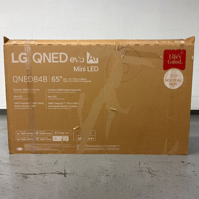 LG - 65" Class QNED84B QNED Mini-LED AI 4K UHD Smart webOS TV (Open Box Good Condition), , hires