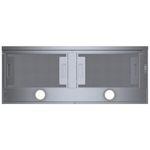 Bosch 500 Series 30 in. Convertible Slide-Out Style Range Hood with 300 CFM, 3 Fan Speeds & 2 Halogen Lights - Stainless Steel, , hires