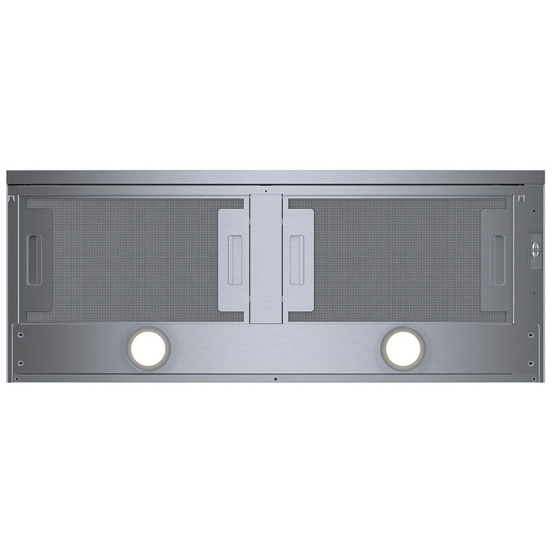 Bosch 500 Series 30 in. Convertible Slide-Out Style Range Hood with 300 CFM, 3 Fan Speeds & 2 Halogen Lights - Stainless Steel, , hires