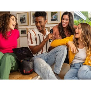 Singing Machine SMC2020 SingCast One - Video Casting Karaoke System with Bluetooth, Light Show & Voice Changing Effects, , hires