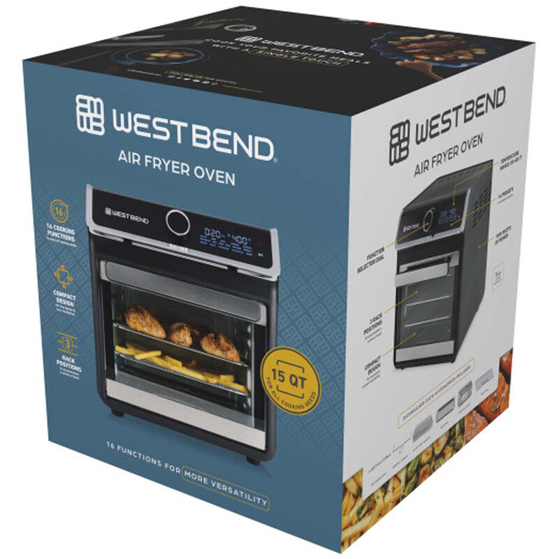 Westbend 15 qt. Air Fryer Oven with 16 Presets - Black, , hires