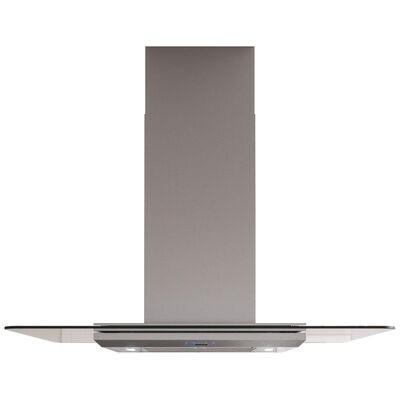Zephyr 36 in. Convertible Chimney Style Range Hood with 600 CFM, 5 Fan Speeds & 2 LED Lights - Stainless Steel | ZVN-M90BG