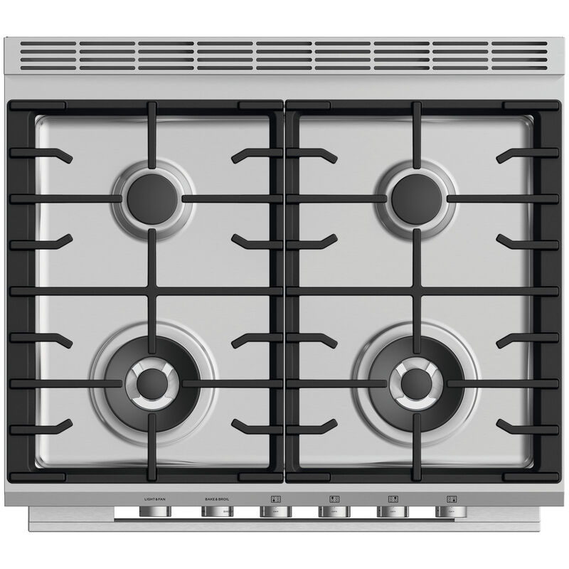 Fisher & Paykel Series 7 30 in. 3.5 cu. ft. Standard Convection Gas Range with 4 Sealed Burners - Stainless Steel, , hires