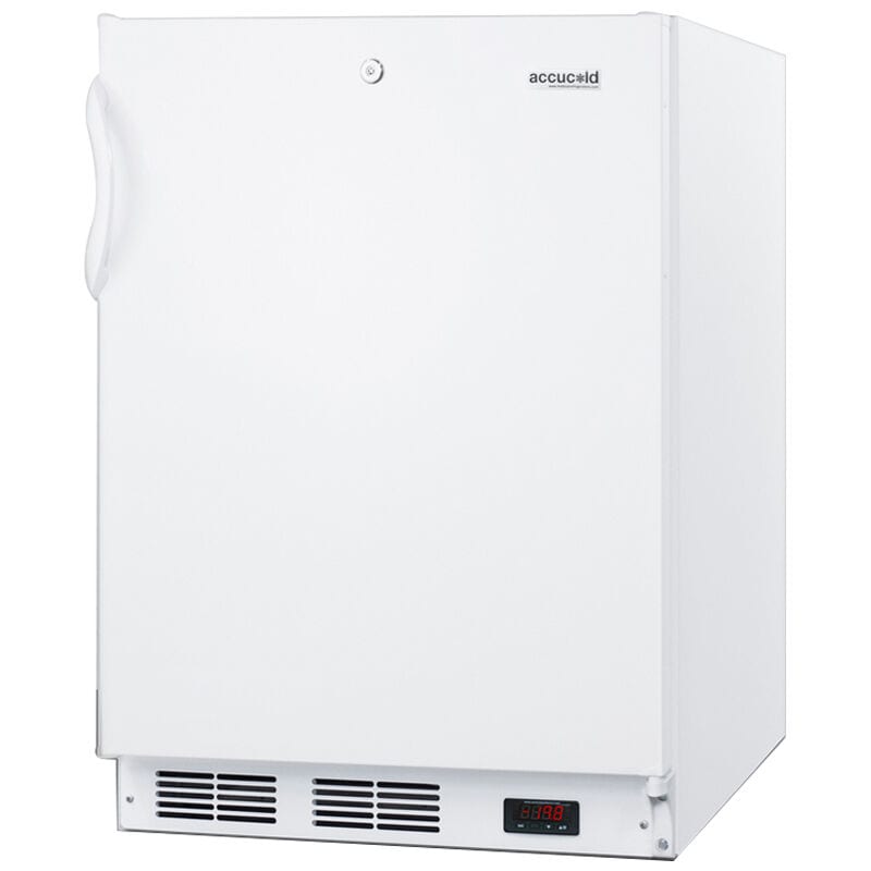 Summit Accucold 24 in. 3.5 cu. ft. Built-in Triple-Drawers Compact Upright Freezer - White, , hires