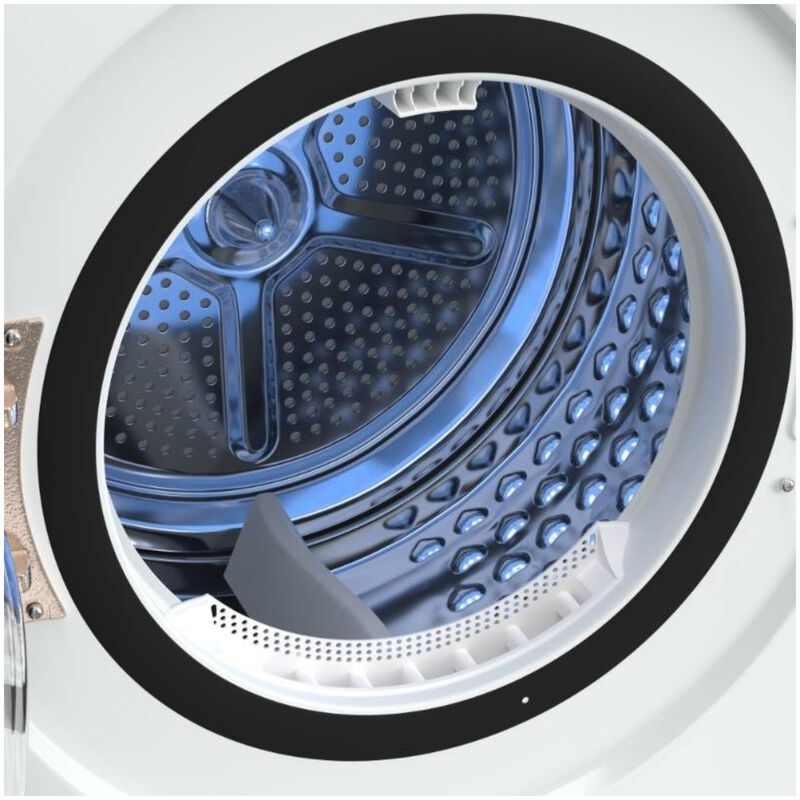 Equator Deluxe 24 in. 4.0 cu. ft. Stackable Electric Dryer with Sensor Dry, Sanitize & Steam Cycle - White, , hires
