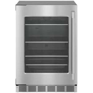 Thermador 24 in. 5.2 cu. ft. Left-Hinged Built-In Undercounter Refrigerator with Professional handle - Stainless Steel, , hires