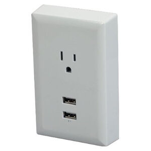 RCA USB Wall Plate Charger, , hires