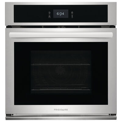 Frigidaire 27" 3.8 Cu. Ft. Electric Wall Oven with Standard Convection & Self Clean - Stainless Steel | FCWS2727AS