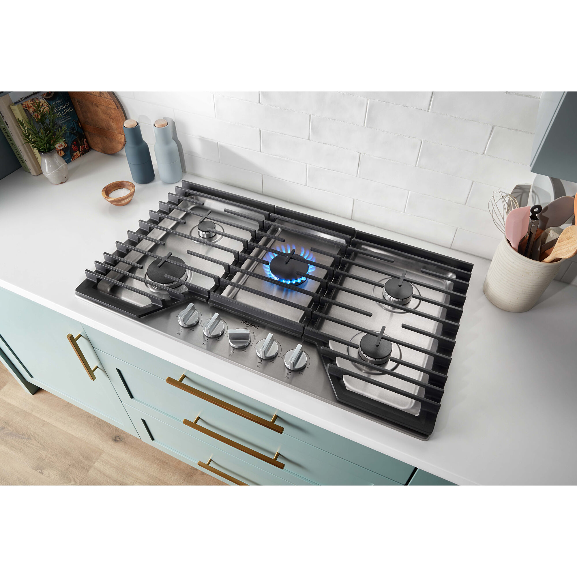 Whirlpool cooker hob top