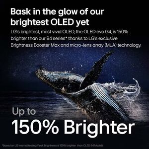 LG - 55" Class G4 Series OLED evo 4K UHD Smart webOS TV, , hires